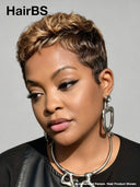 Ready & go Gluelesse wig quick weave honey