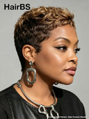 Ready & go Gluelesse wig quick weave honey