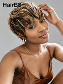 Ready in 10s Pixie wig striaght 4/27#