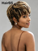 Ready in 10s Pixie wig striaght 4/27#