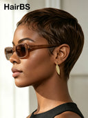 Wear to Go Gluelesse wig brown Pixie wig