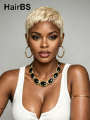 Wear to Go Gluelesse wig Pixie blonde for black woman