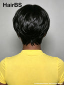 Pixie wig straight Glueless Drawstring Wig 100% Human Hair
