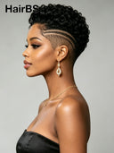 Topper Unit curly wig for black woman Machine made( NOT A WIG) 