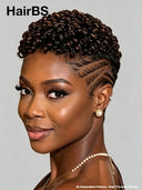 Topper Unit Ready to go curly for black woman( NOT A WIG) 