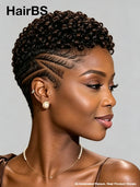 Topper Unit Ready to go curly for black woman( NOT A WIG) 