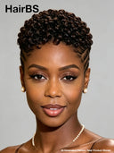 Topper Unit Ready to go curly for black woman( NOT A WIG) 
