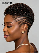 Topper Unit Ready to go curly for black woman( NOT A WIG) 
