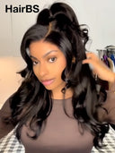 Lace front 13x4 wig Pre-styled Updo body wave 20 inch  100% Human Hair 